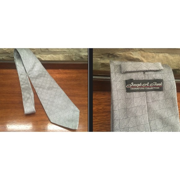 9 VTG Designer Ties Halston Izod JoS. A. Bank, Oscar Del, Brooks Br Cravatteria - Picture 8 of 10
